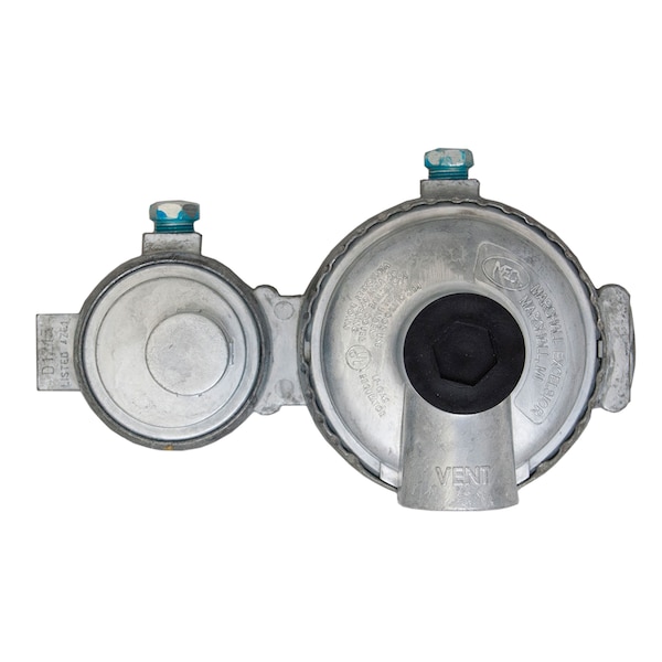 Marshall Excelsior Marshall Excelsior MEGR-298 Compact 2-Stage Regulator - 1/4 in FNPT Inlet x 3/8 in FNPT Outlet, 90 Degree Vent MEGR-298 - main
